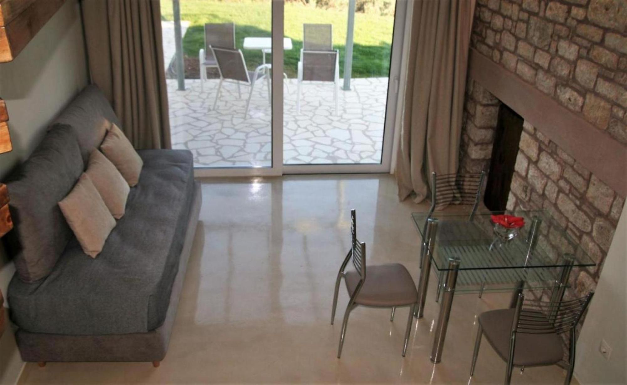 Stone Bay Houses In Messinia Kalamaki Beach Area Chrani Exterior foto